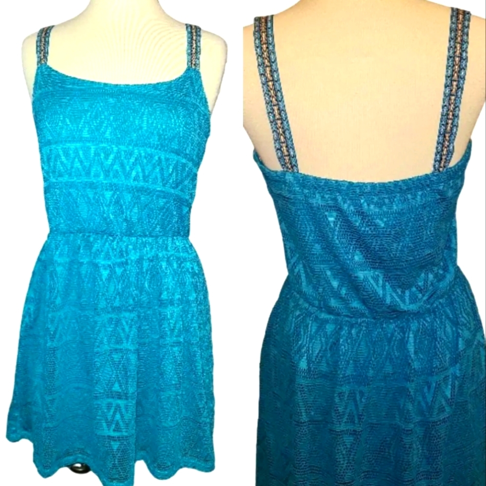 Trixxi Teal Dress